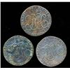 Image 1 : CONDOR TOKENS Warwickshire 1792 A Lot of 3 Hickman's Pieces F-VF+
