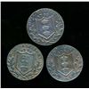 Image 1 : CONDOR TOKENS Yorkshire 1791 A Lot of 3 Hull Pieces All Very Fine