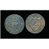 Image 2 : CONDOR TOKENS Lothian 1796 A Lot of 2 Edinburgh Halfpenny VF-EF