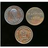 Image 1 : ENGLAND Farthings 1815-1823. A Lot of 3 Scarce Pieces Very Fine-Extra Fine