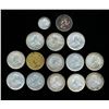 Image 2 : BRITISH WEST AFRICA 1913-1957 A 15 Piece Starter Set w/Traders 68.8 gms Silver