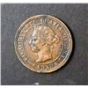Image 2 : CANADA Large Cent 1890H Almost Uncirculated
