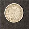 Image 1 : CANADA 5 Cents 1875H Victoria Silver Key Date in Good