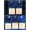 Image 1 : CANADA 5 Cents 1886-1900. A Lot of 5 ICCS Pieces Fine-Extra Fine