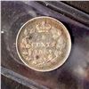 Image 2 : CANADA 5 Cents 1894-1900. A Lot of 3 ICCS Pieces Fine-Very Fine
