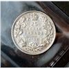 Image 2 : CANADA 25 Cents 1902. A Lot of 2 ICCS Pieces All Very Fine