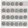 Image 2 : CANADA 25 Cents 1937-1968. A Lot of 1 Uni-safe Binder w/a Year Set of Silver VG-UNC