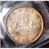 Image 8 : CANADA Dollar 1951-1954. A Lot of 4 ICCS Pieces AU-MS