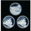 Image 2 : Royal Canadian Mint $20.00 2015 3 x World War II Proof Coins .9999 3 OZ.