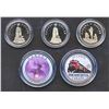 Image 2 : Royal Canadian Mint 1994-2019 A Lot of 5 Proof Coins