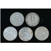 Image 1 : GREAT BRITAIN Florian 1906-1910 Edward VII, KM# 801 A Lot of 5 Mixed Years F-VF