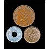 Image 2 : PALESTINE 1946 A Trio of Rare Mils Denominations in High Grade