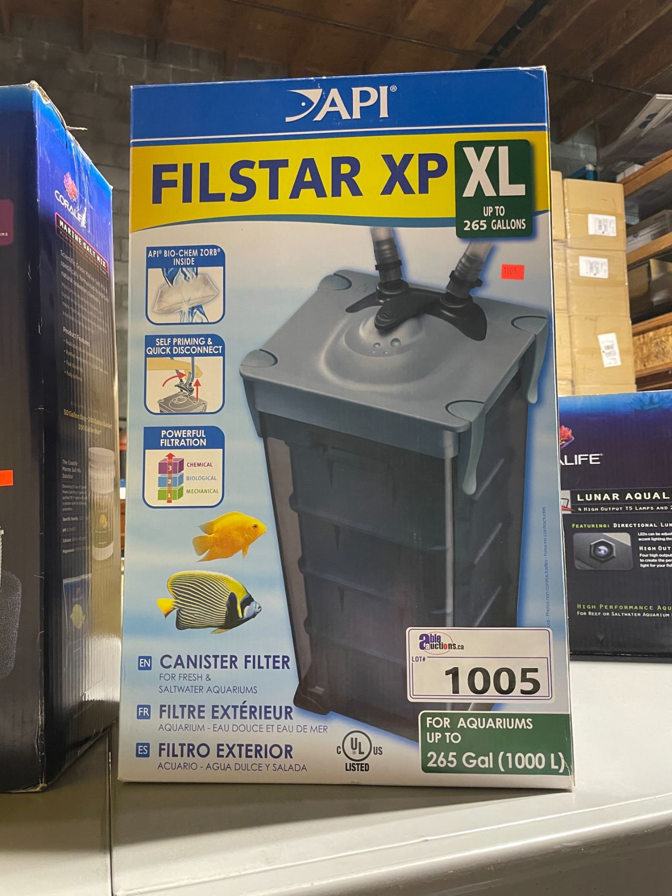 Api Canister API FILSTAR XP XL FRESH OR SALTWATER CANISTER FILTER RETAIL VALUE $500