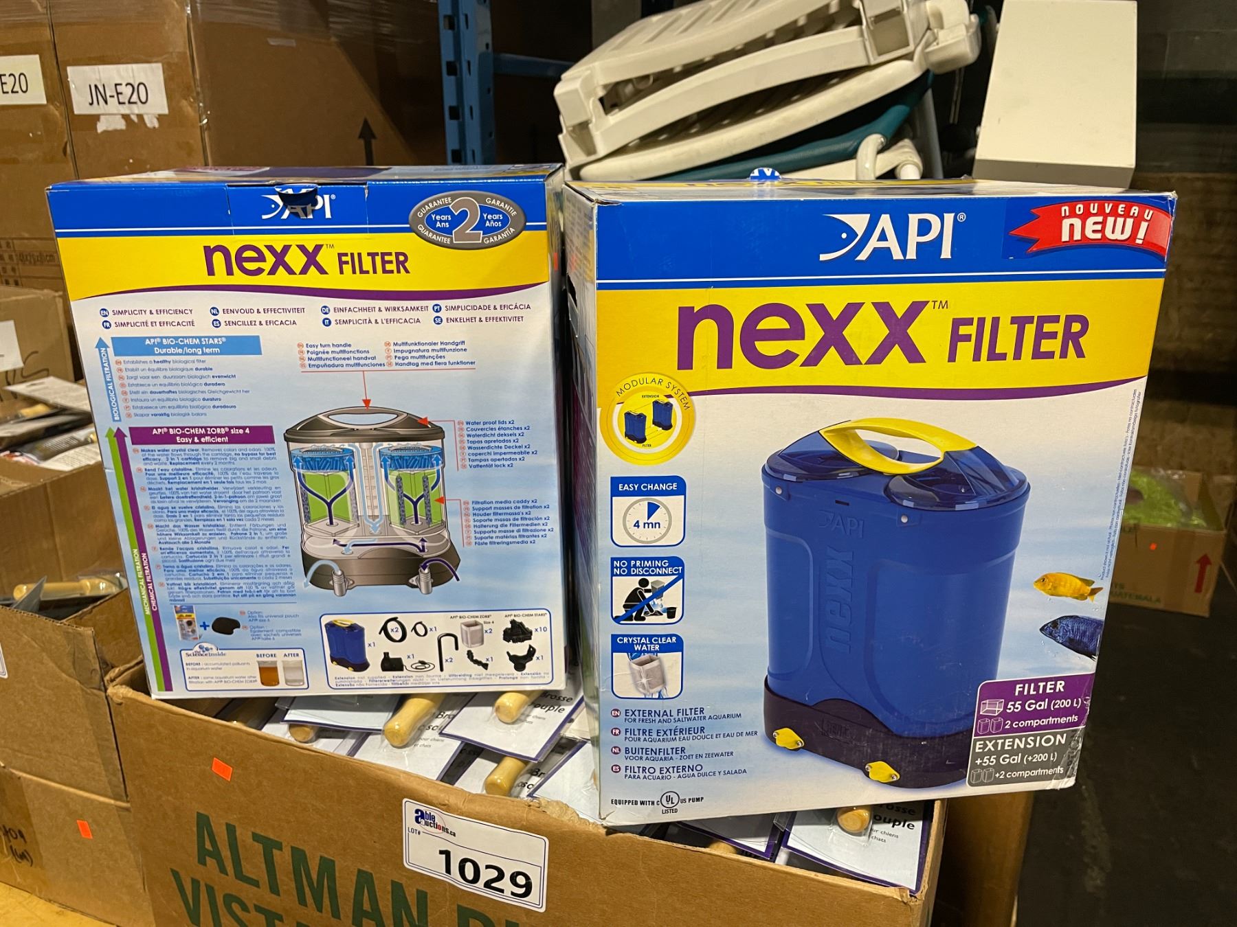 Api Filter External 2 API NEXX FILTER 60 GALLON EXTERNAL FRESH OR SALTWATER SYSTEM