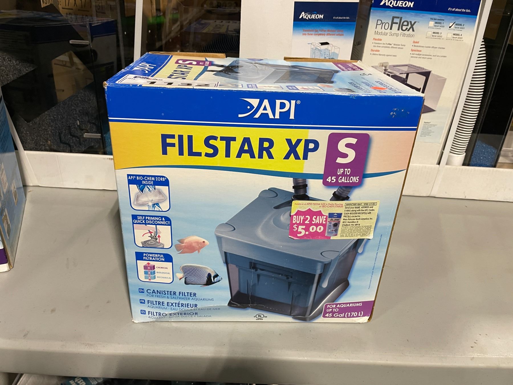 Api Canister API FLISTAR XPS 45 GALLON CANISTER FILTER.