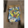 Image 2 : BOX OF ASSORTED  PET BUDDIES POOCH TUBE CHEW TOYS & POOCH GOBBLER GRAB & PULL TOYS