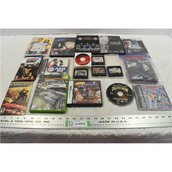 Assorted Movies & Video Games for Multiple Consoles