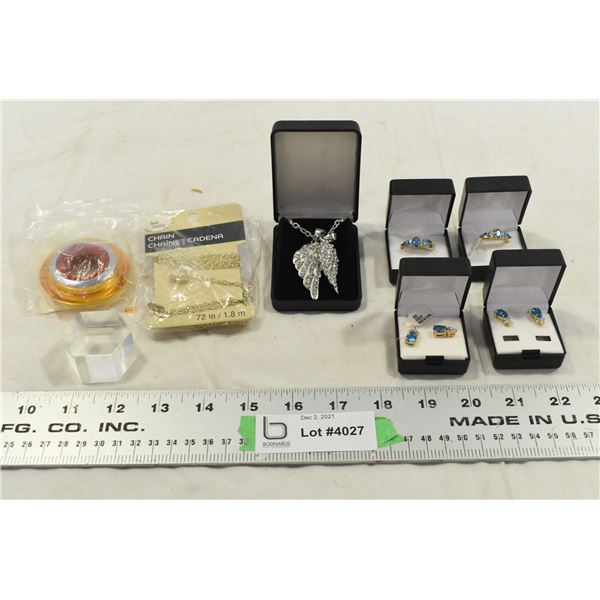 Assorted Jewellery – 14kt Gold Plated Rings