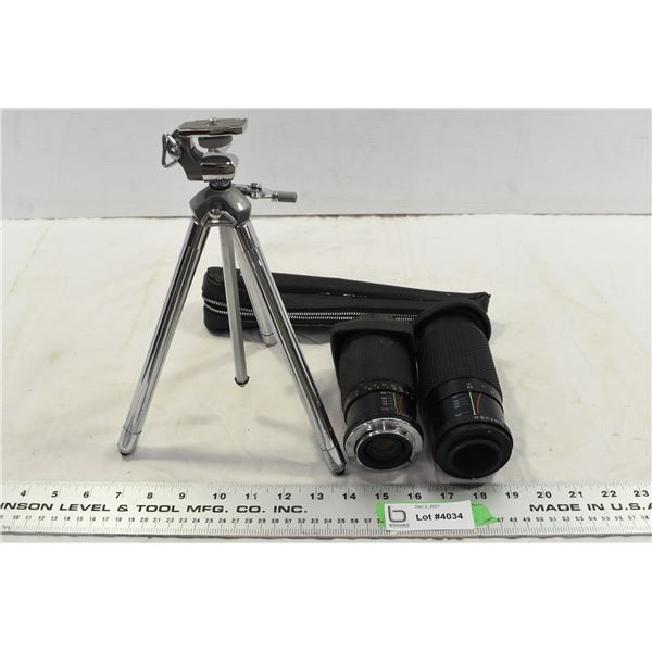 80-200mm Lenses & Small Tripod