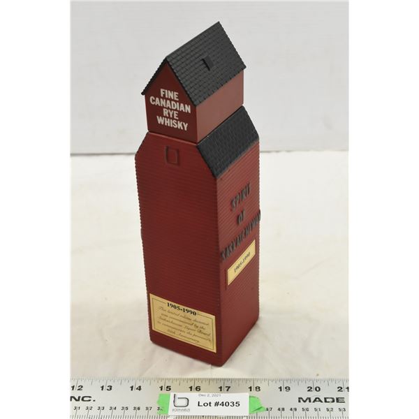 Spirit of Saskatchewan Liquor Bottle