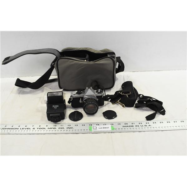 Pentax Camera, Accessories & Bag