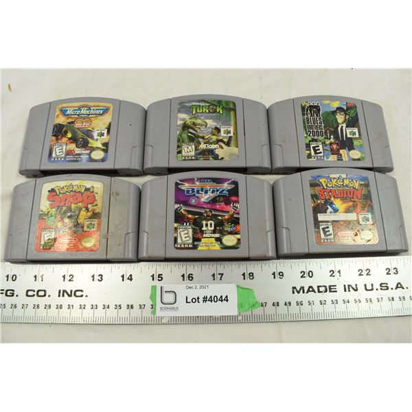 N64 Games – NFL Blitz, Pokemon
