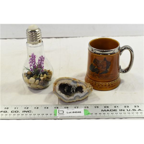 Rock Art, Bulb Decoration & Mug