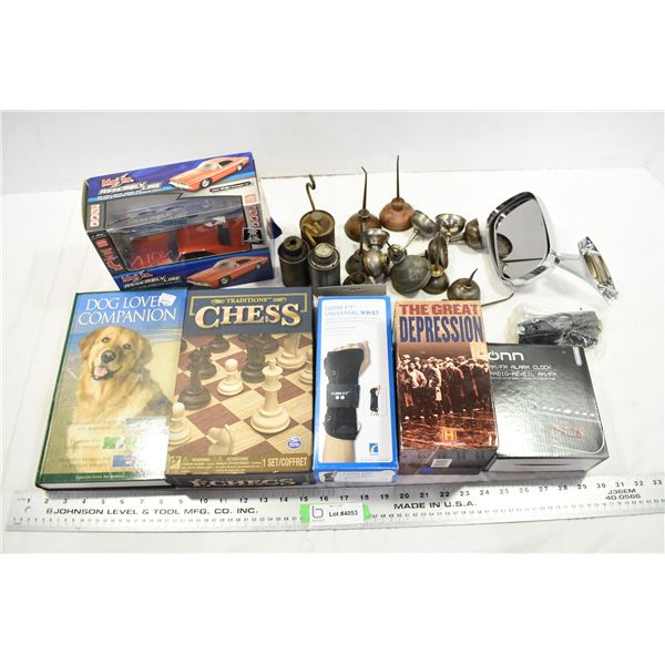 Great Depression VHS Tapes, Books, Side View Mirror, Misc.