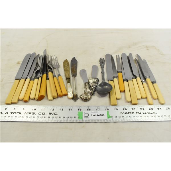 Assorted Vintage Cutlery