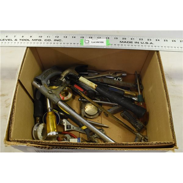 Hammer (w/ Nail Guide) Hand Saw & Misc. Tools