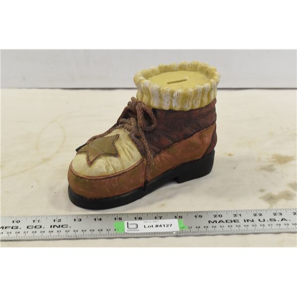 Ceramic Shoe Piggy Bank