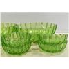Image 3 : Green Glass Bowls