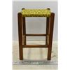Image 1 : *Stool w/ Yellow Mesh seat (rope?)
