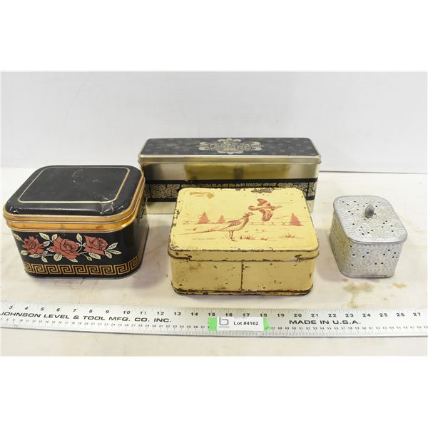 Vintage Lunchbox & Tins