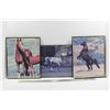 Image 1 : *3 Horse Prints in Damaged Frames