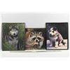 Image 1 : *3 Animals Prints w/ Frame
