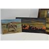 Image 2 : *5 Various Pictures in Frames – Last Supper & Hand Made Horse Paintings