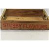 Image 3 : Vintage Wooden Shelf & Stubby Flavours Box