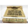Image 1 : Clean Coffee Burlap Bag