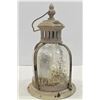 Image 2 : Vintage Metal Lantern w/ Lights Inside – Untested