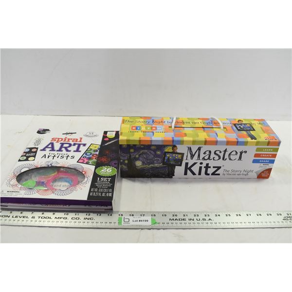 2 Art Kits – Open Boxes