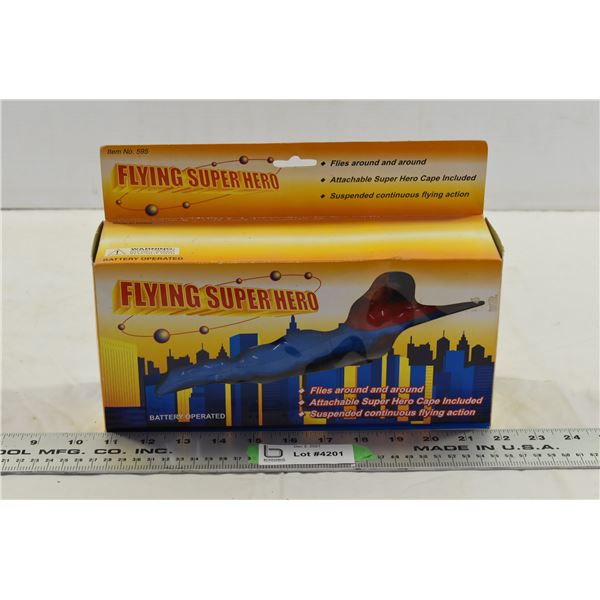 Flying Super Hero Action Figure – In Box