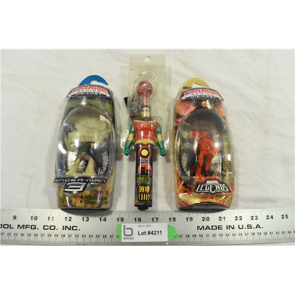 Titanium Series Die Cast Action Figures