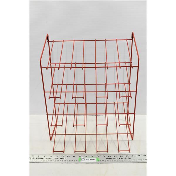 Red Display Rack
