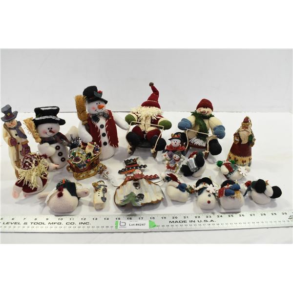 Assorted Christmas Decorations