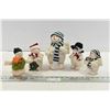Image 1 : Plaster Snowmen Decorations