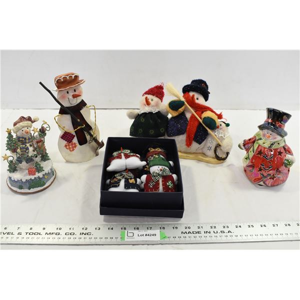 Snowman Ornaments