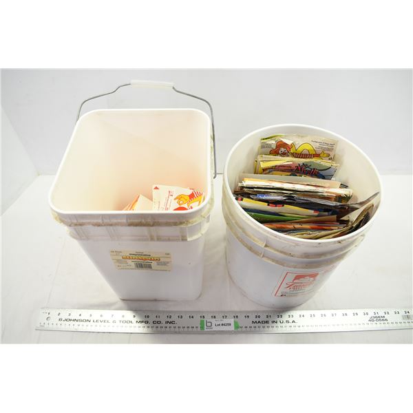 Misc. Mcdonalds Milk Cartons & Paper Bags