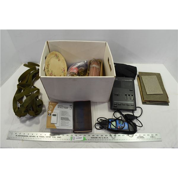 Lot w/ Copper Rods, Code Reader & Misc.