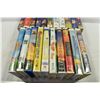 Image 3 : Box of Disney/Universal VHS Tapes